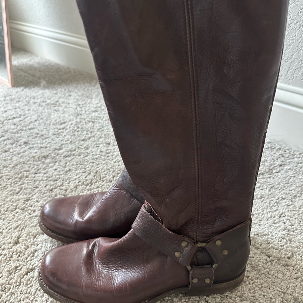 Frye Leather Riding Boots